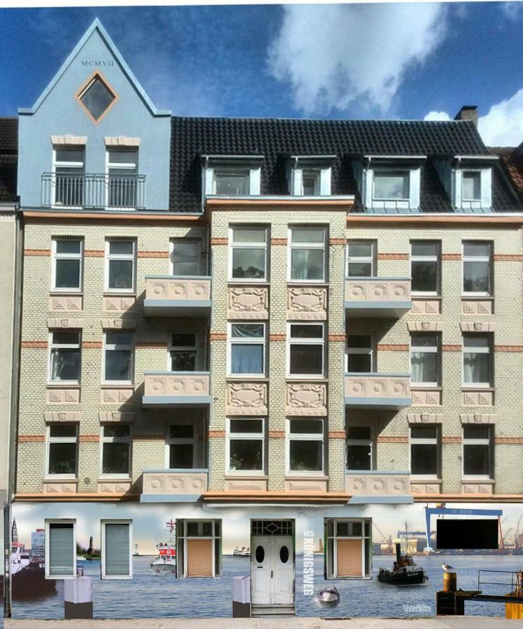 Ruhige Ferienwohnung In Der City Koenigswohnung Kiel Exterior photo